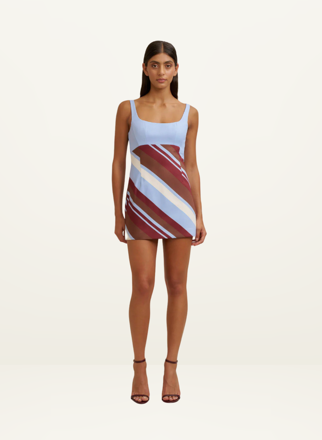 By Johnny Sabina Stripe Mini Dress