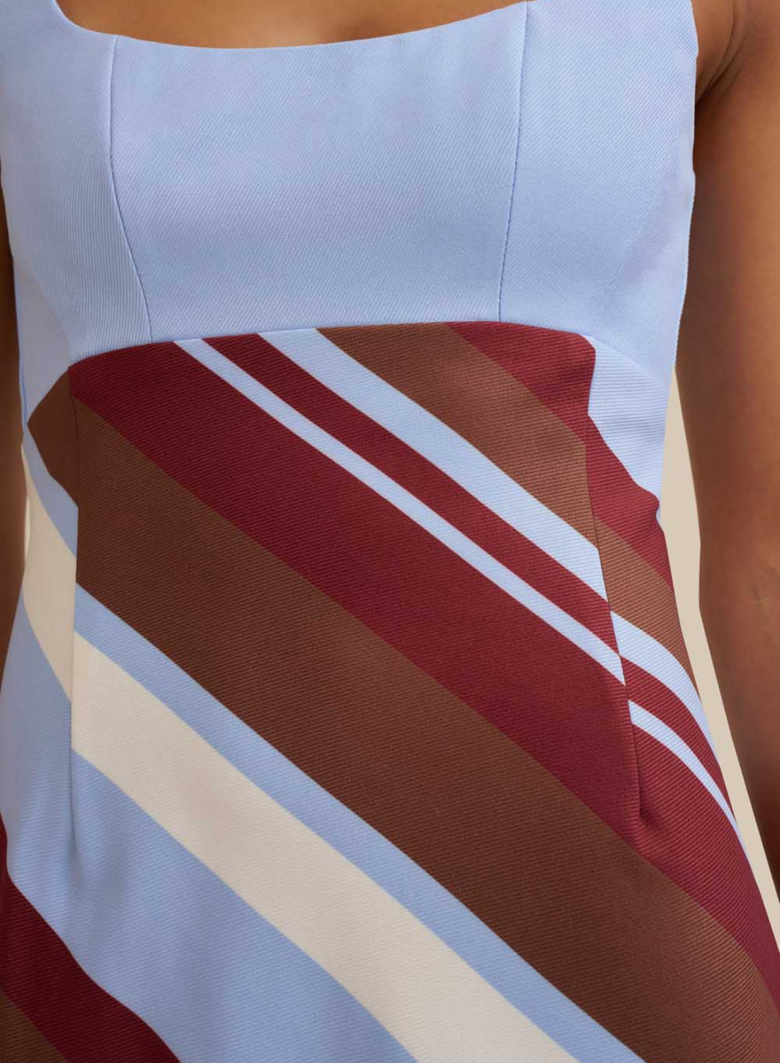 By Johnny Sabina Stripe Mini Dress