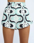 Utopian Floral Short BLUE IVORY BLACK By Johnny-By Johnny-Frolic Girls