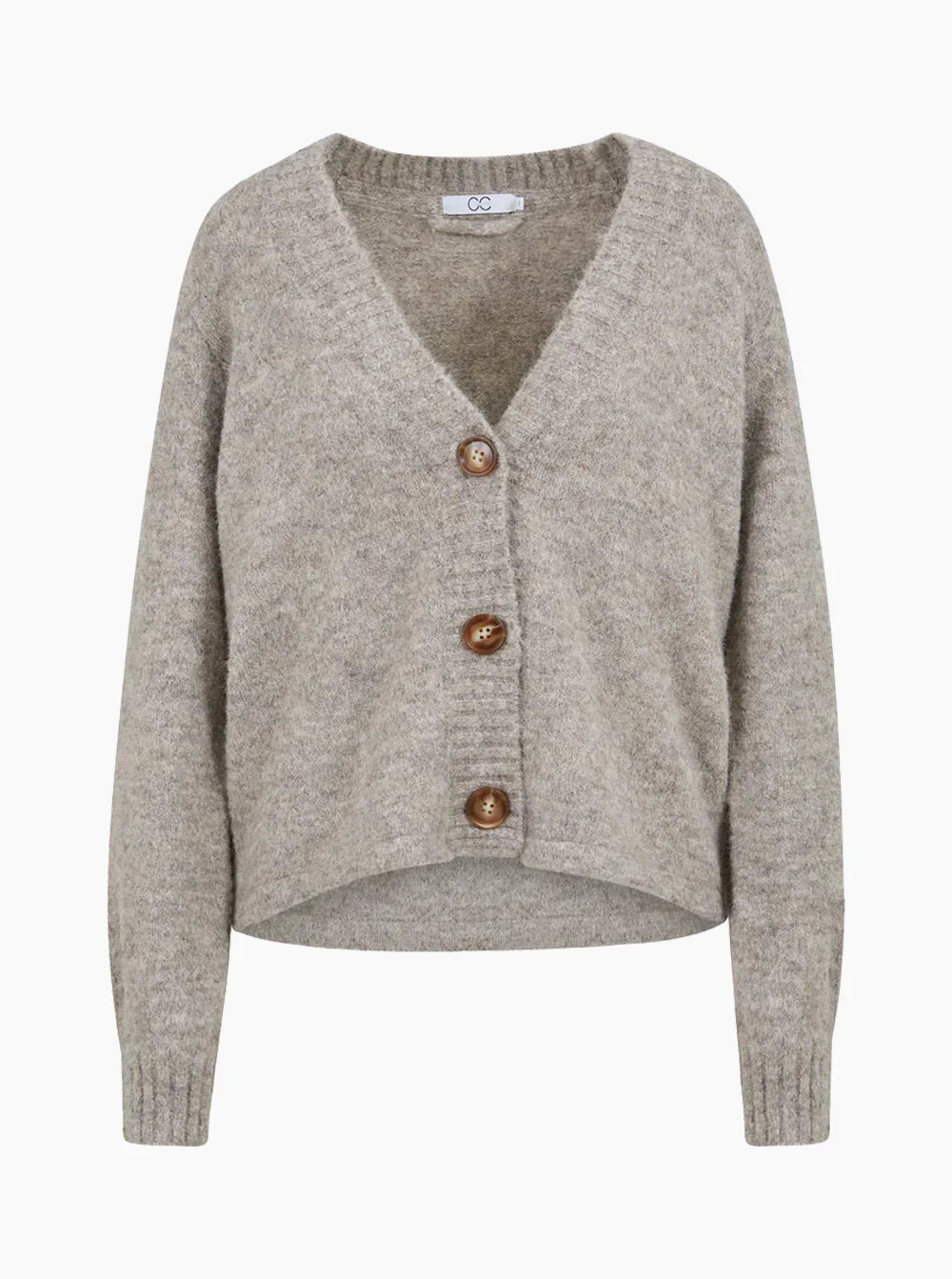 Ameila Alpaca Cardigan in LIGHT BROWN CC Heart-Coster Copenhagen-Frolic Girls