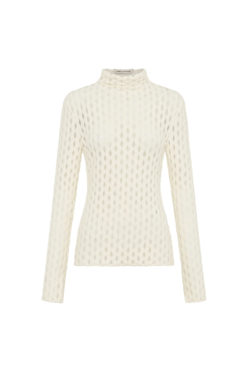Plume Top in Cream from Camilla and Marc-Camilla and Marc-Frolic Girls