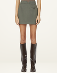 Camilla and Marc Annick Mini Skirt in SACRAMENTO GREEN