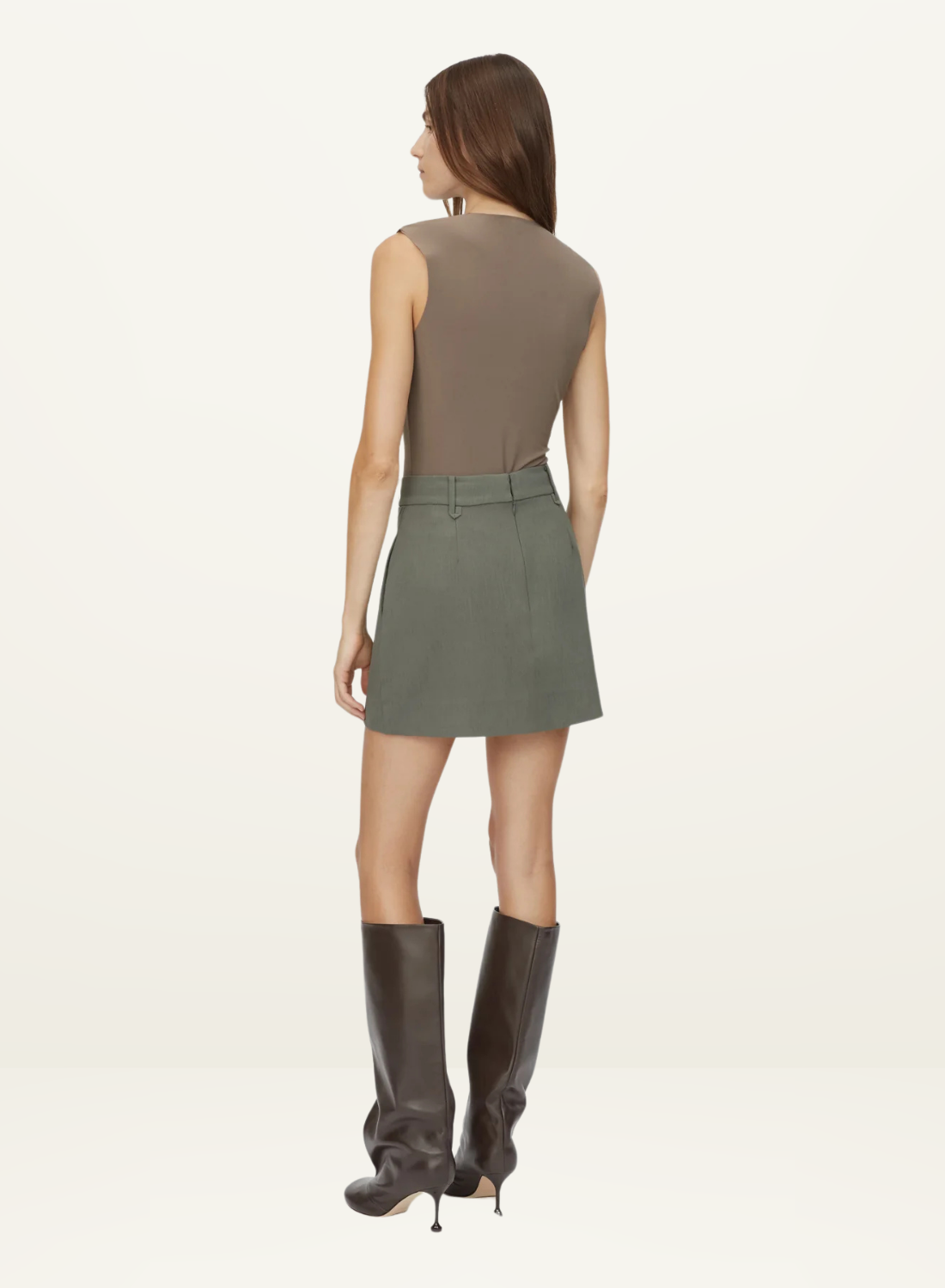 Camilla and Marc Annick Mini Skirt in SACRAMENTO GREEN