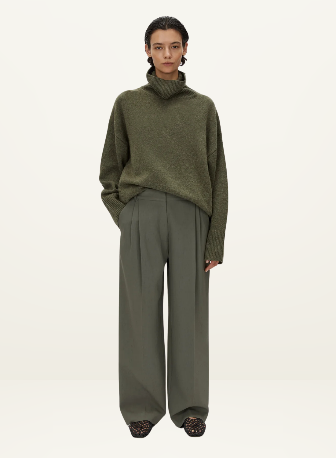 Camilla and Marc Annick Pant in SACRAMENTO GREEN