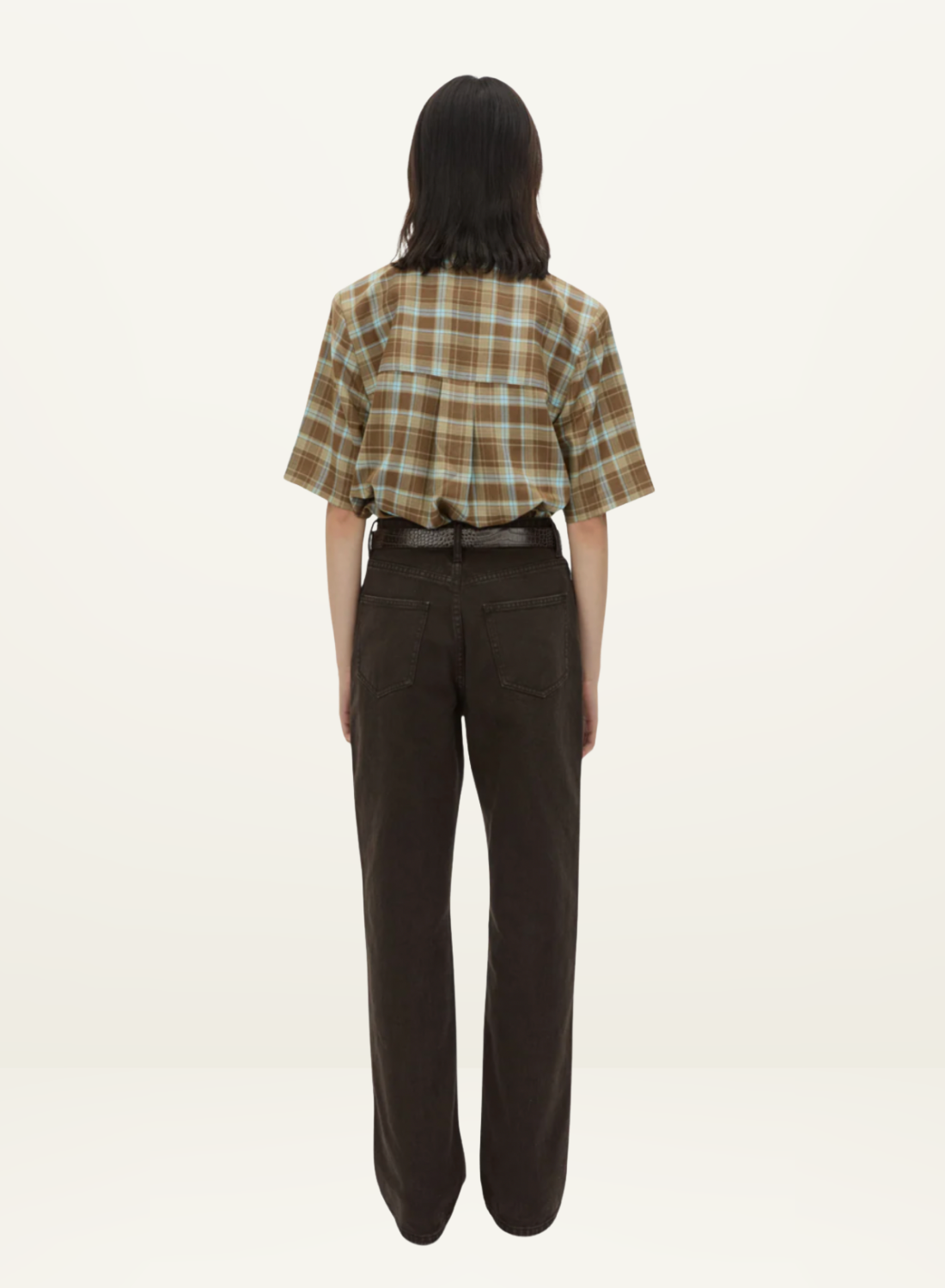 Camilla and Marc Arian Short Sleeve Check Shirt