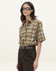 Camilla and Marc Arian Short Sleeve Check Shirt
