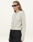 Camilla and Marc Atkinson Knit Cardigan in Ashen