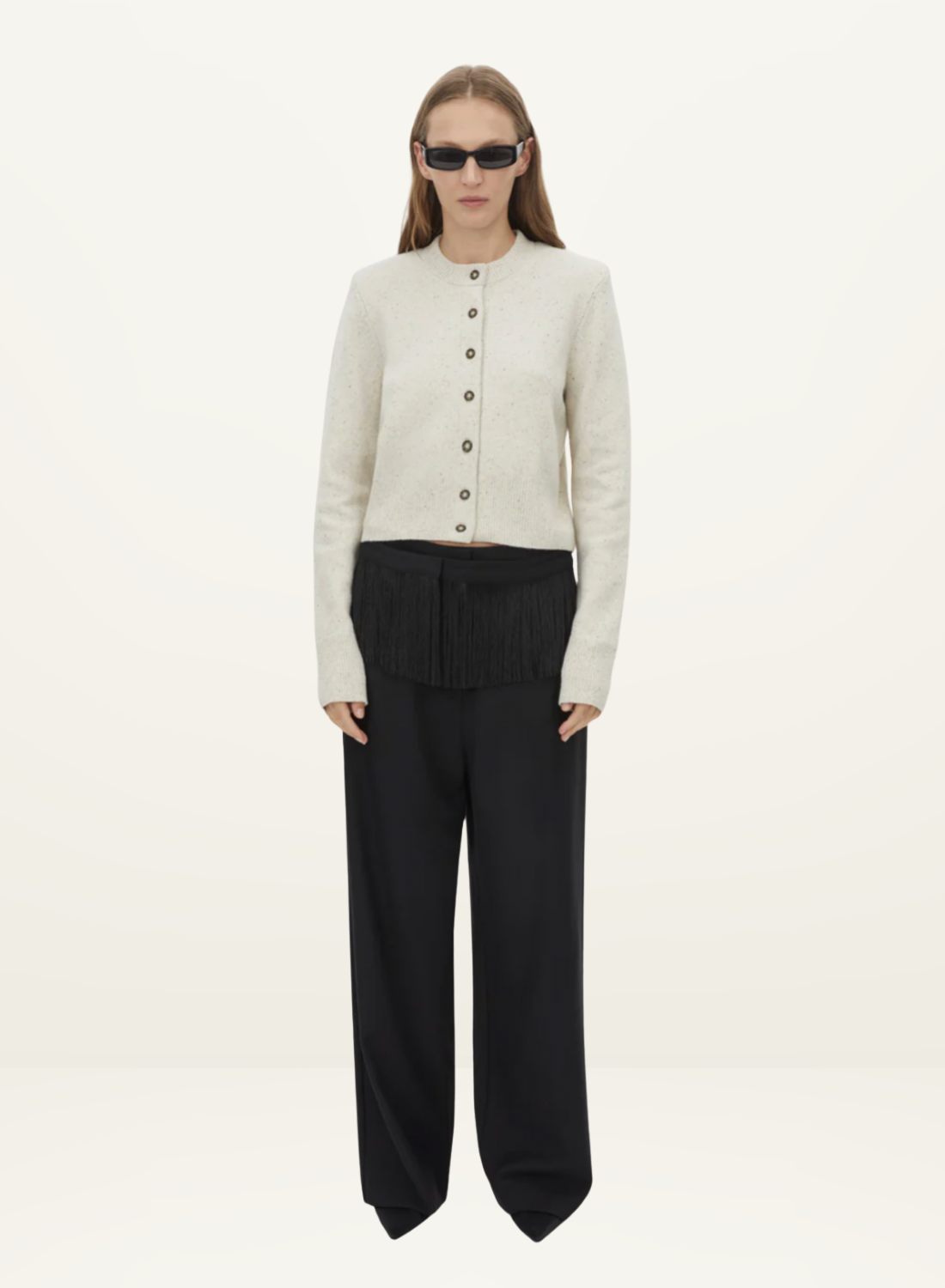 Camilla and Marc Atkinson Knit Cardigan in Ashen