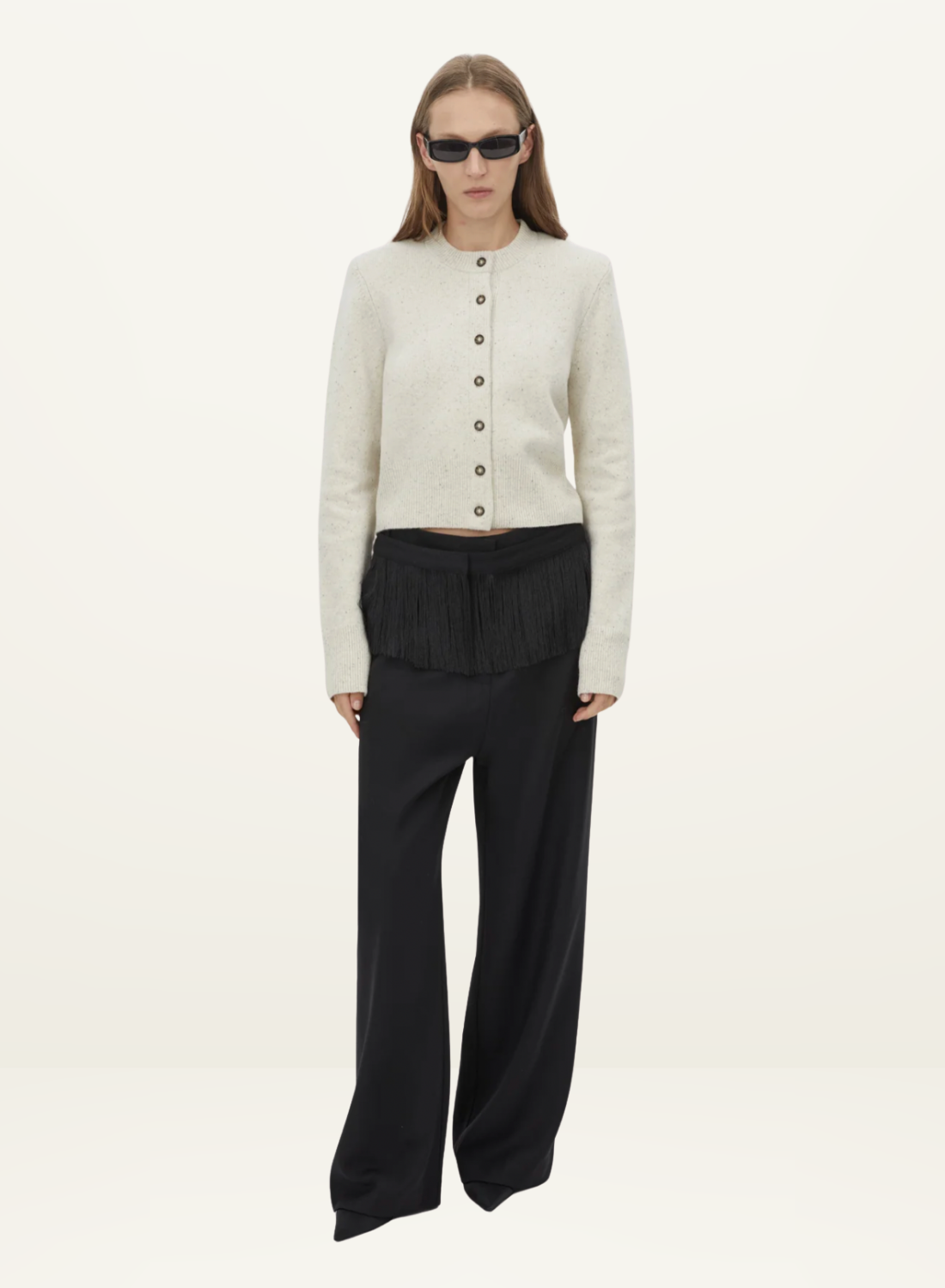 Camilla and Marc Atkinson Knit Cardigan in Ashen