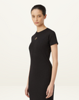 Camilla and Marc Bloom Embroidered Dress in BLACK