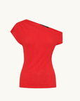 Camilla and Marc Cali Top in POPPY RED