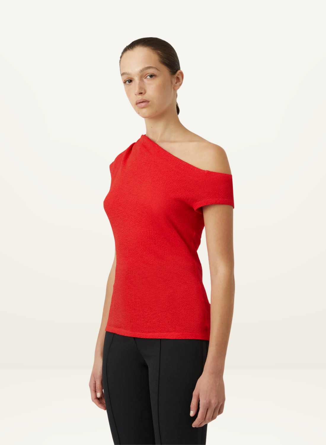 Camilla and Marc Cali Top in POPPY RED