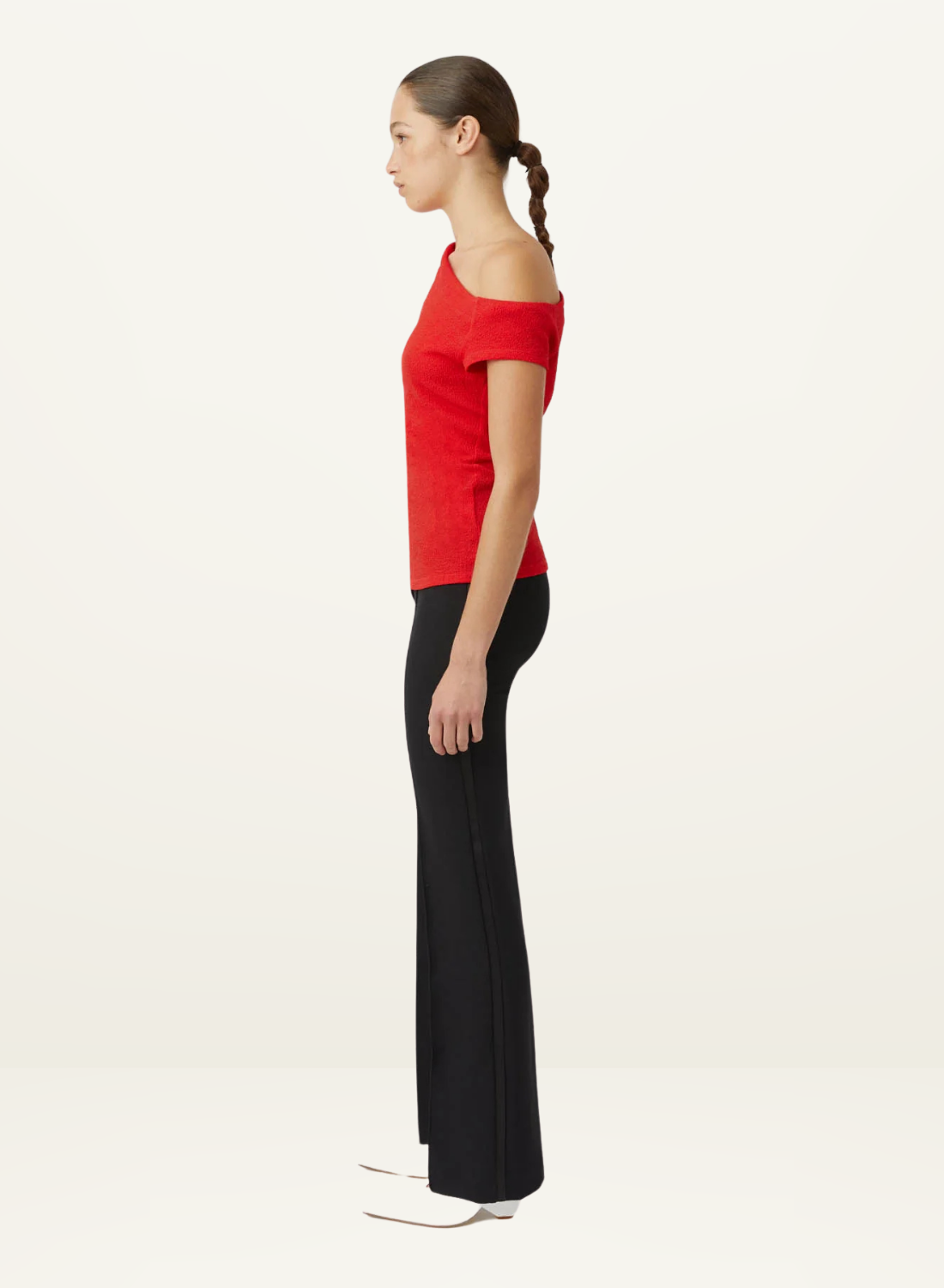 Camilla and Marc Cali Top in POPPY RED