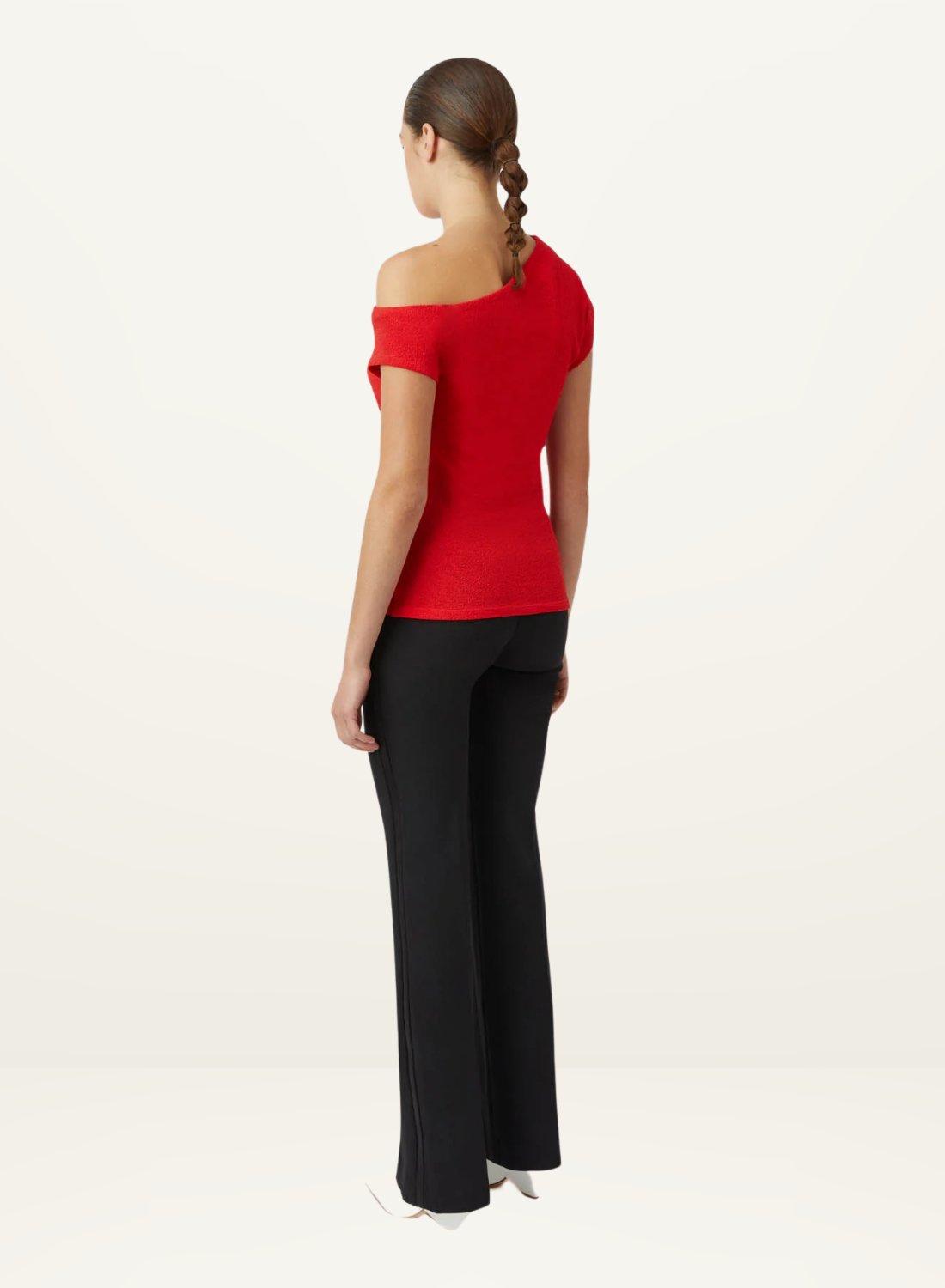 Camilla and Marc Cali Top in POPPY RED