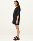 Camilla and Marc Caterina Applique Tee Dress in BLACK