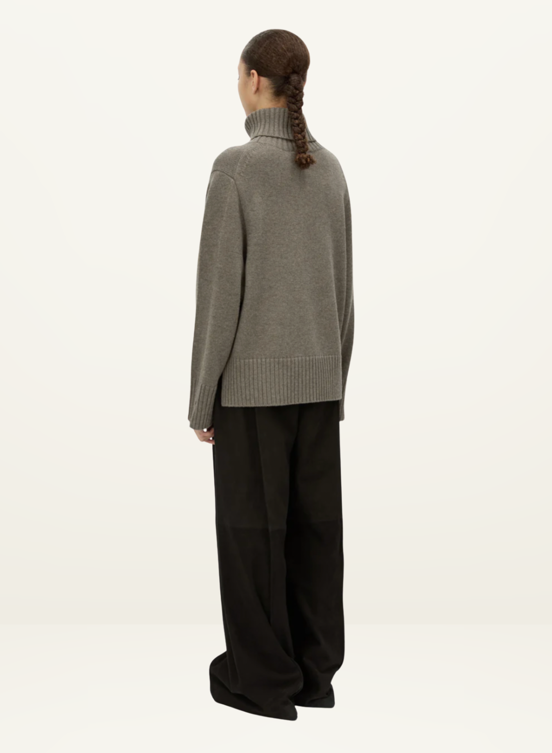 Camilla and Marc Crawford Roll Neck Sweater in Squirrel