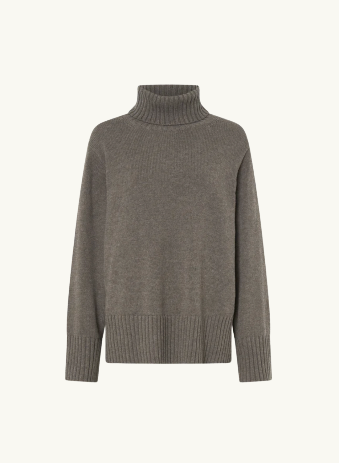 Camilla and Marc Crawford Roll Neck Sweater in Squirrel