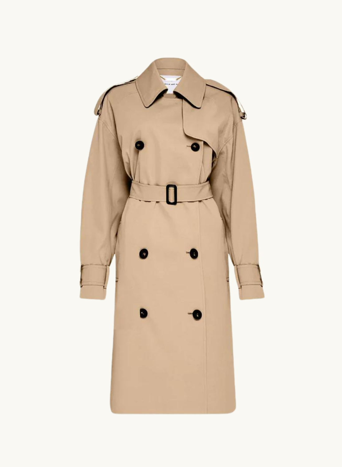 Evans Classic Mid Length Trench Coat SAND from Camilla and Marc-Camilla and Marc-Frolic Girls