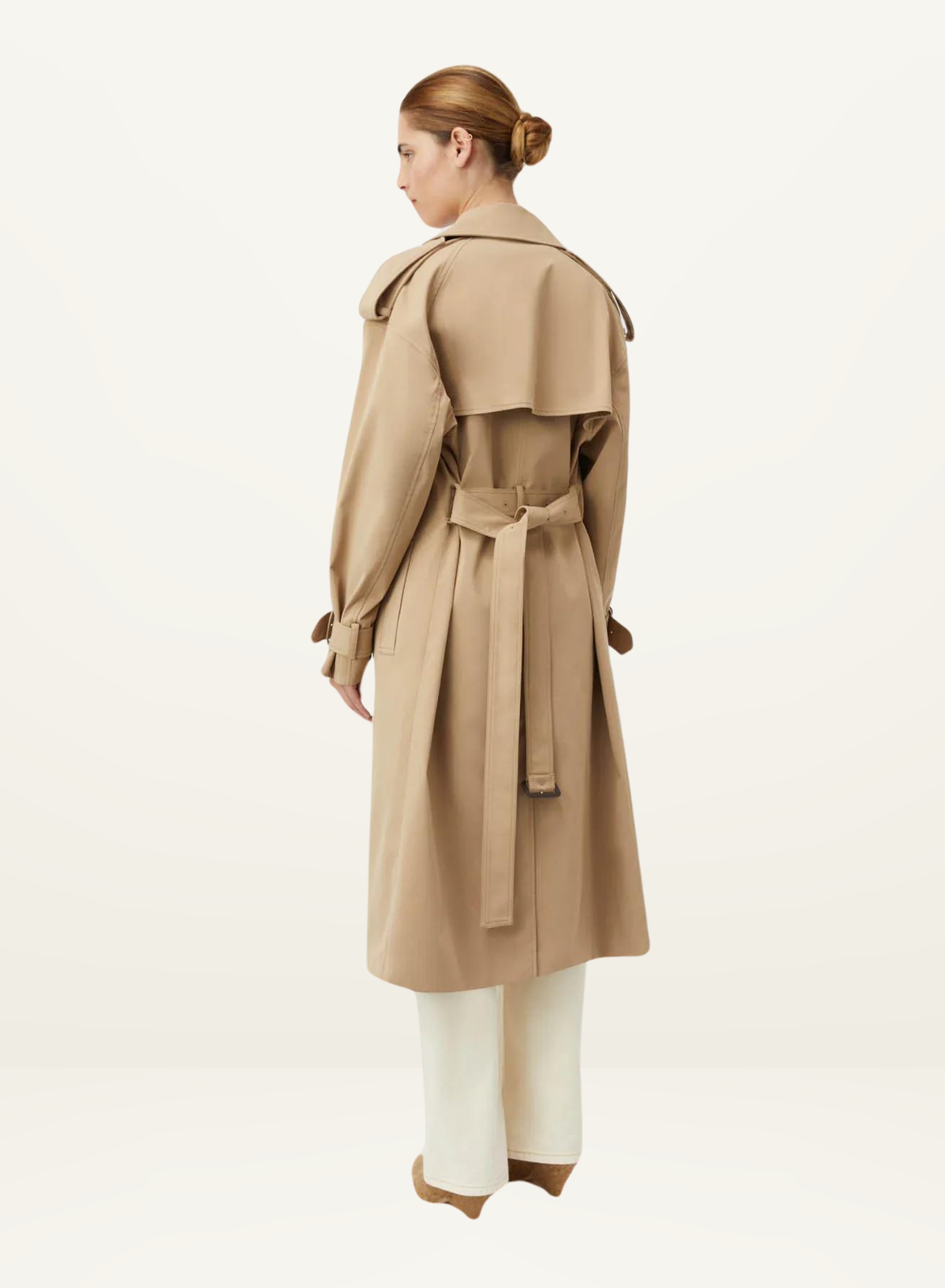 Evans Classic Mid Length Trench Coat SAND from Camilla and Marc-Camilla and Marc-Frolic Girls