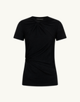 Camilla and Marc Felton Twist Tee  in BLACK