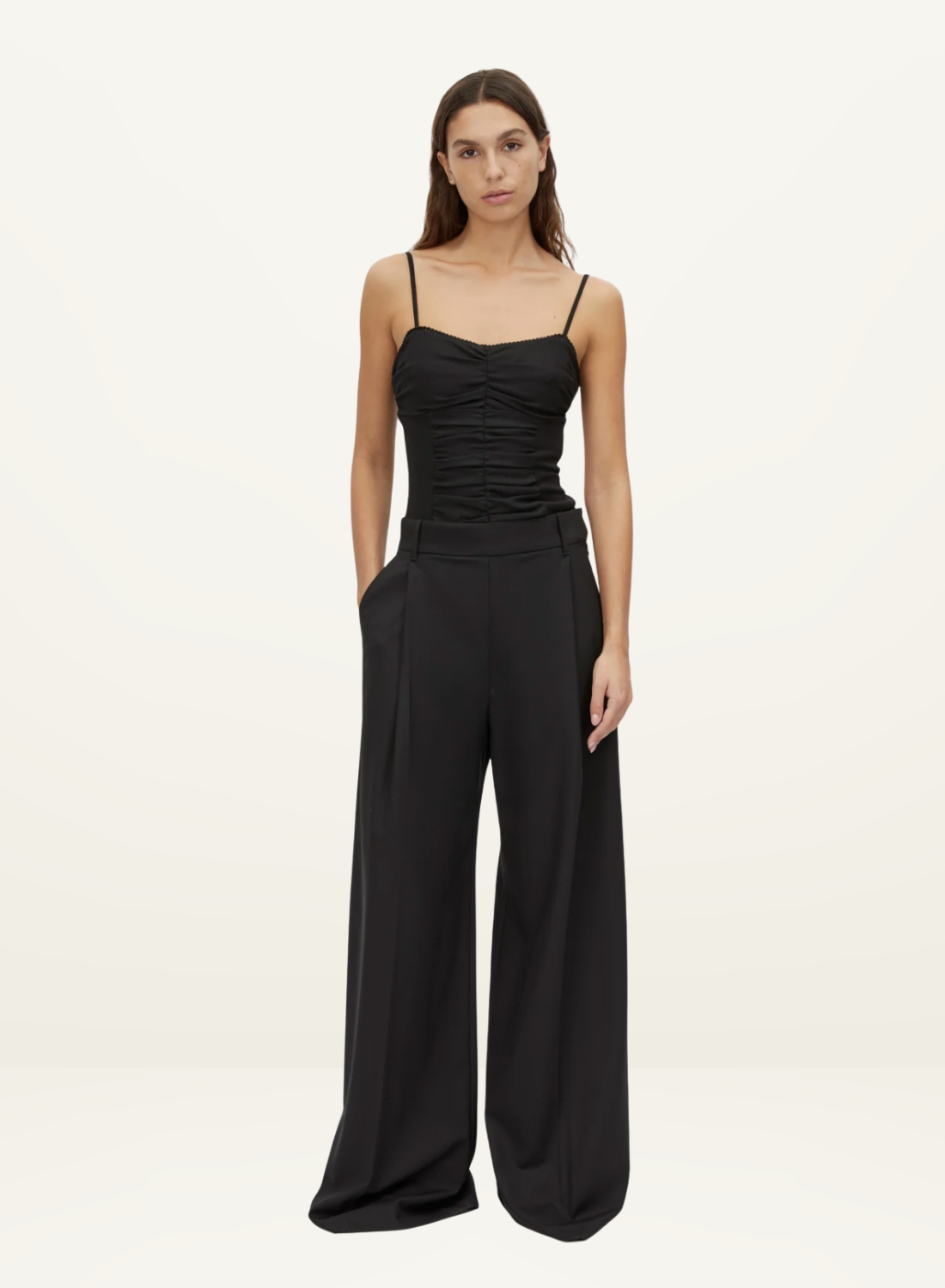Camilla and Marc Floret Tailored Pant in Black
