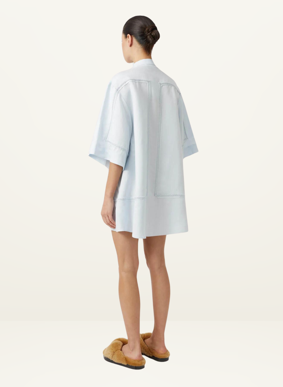 Camilla and Marc Fortuna Shirt Dress in ICE BLUE-Camilla and Marc-Frolic Girls