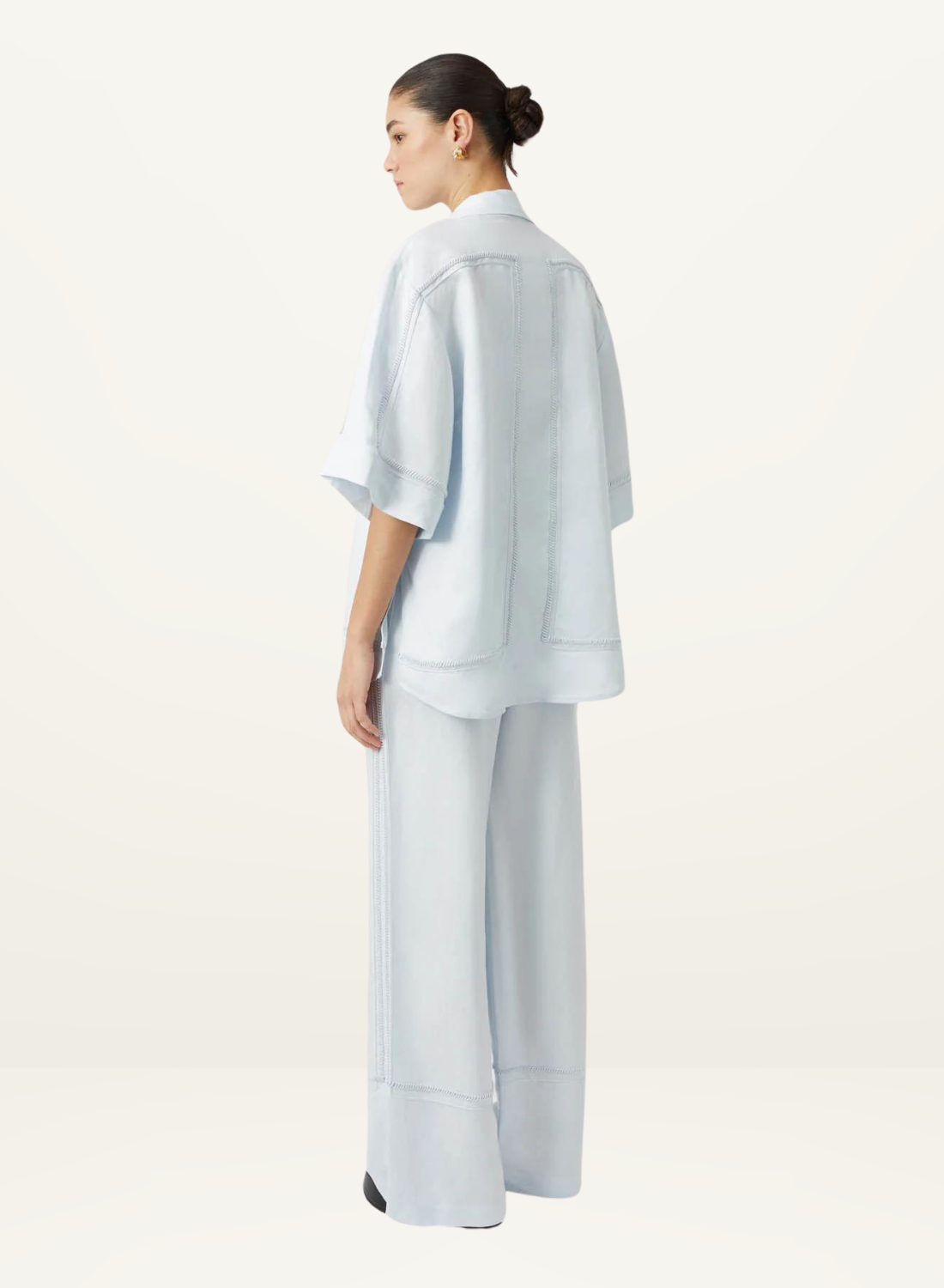 Camilla and Marc Fortuna Shirt in ICE BLUE-Camilla and Marc-Frolic Girls