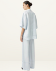 Camilla and Marc Fortuna Shirt in ICE BLUE-Camilla and Marc-Frolic Girls