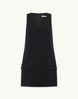 Camilla and Marc Helm Mini Dress in BLACK