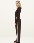 Camilla and Marc Locus Scuba Pant in Espresso