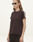 Camilla and Marc Locus Tee in Espresso