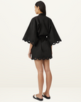 Camilla and Marc Marina Robe Mini Dress in BLACK