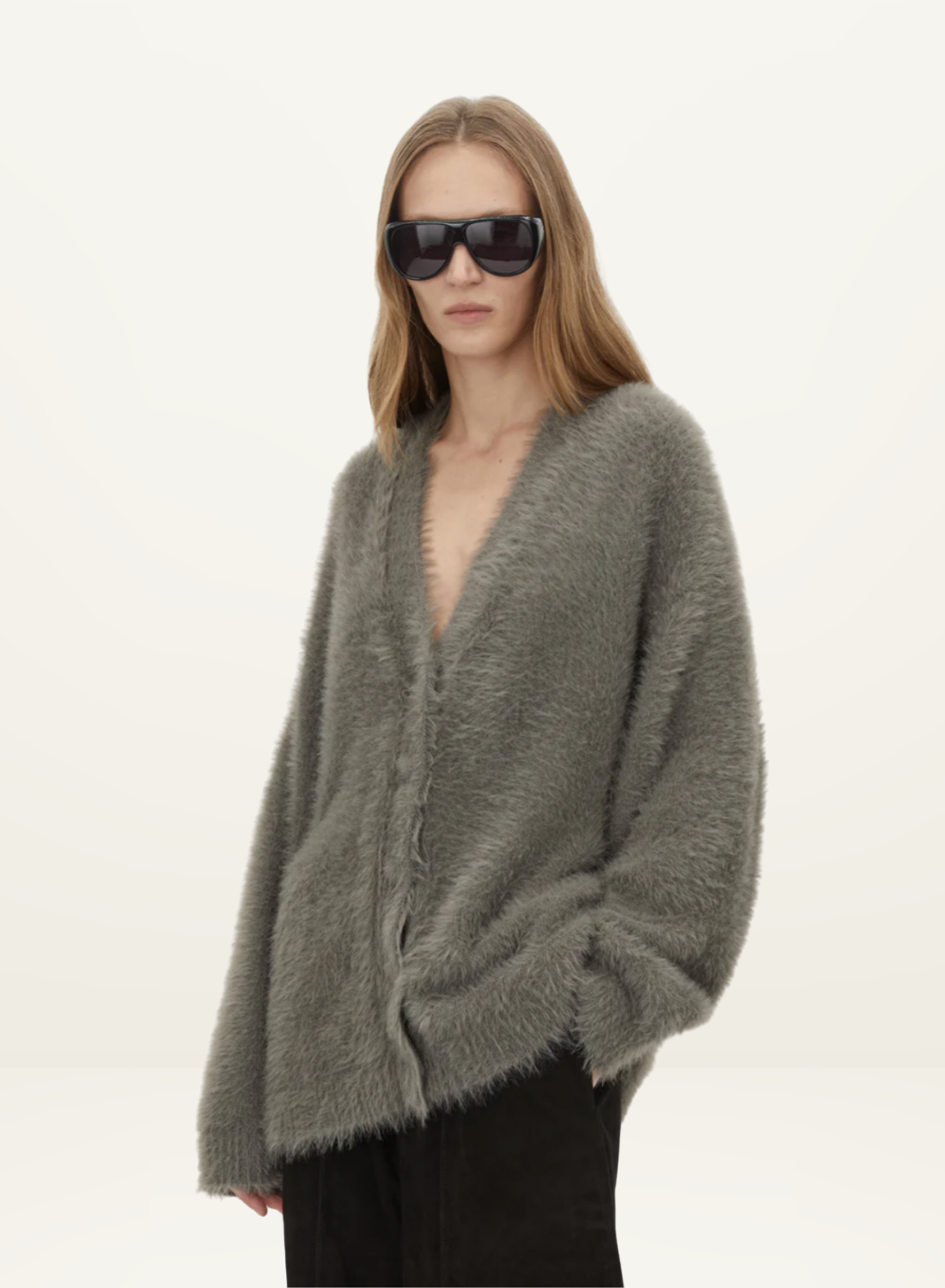 Camilla and Marc Martine Knit Cardigan in Smokey Grey