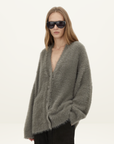 Camilla and Marc Martine Knit Cardigan in Smokey Grey