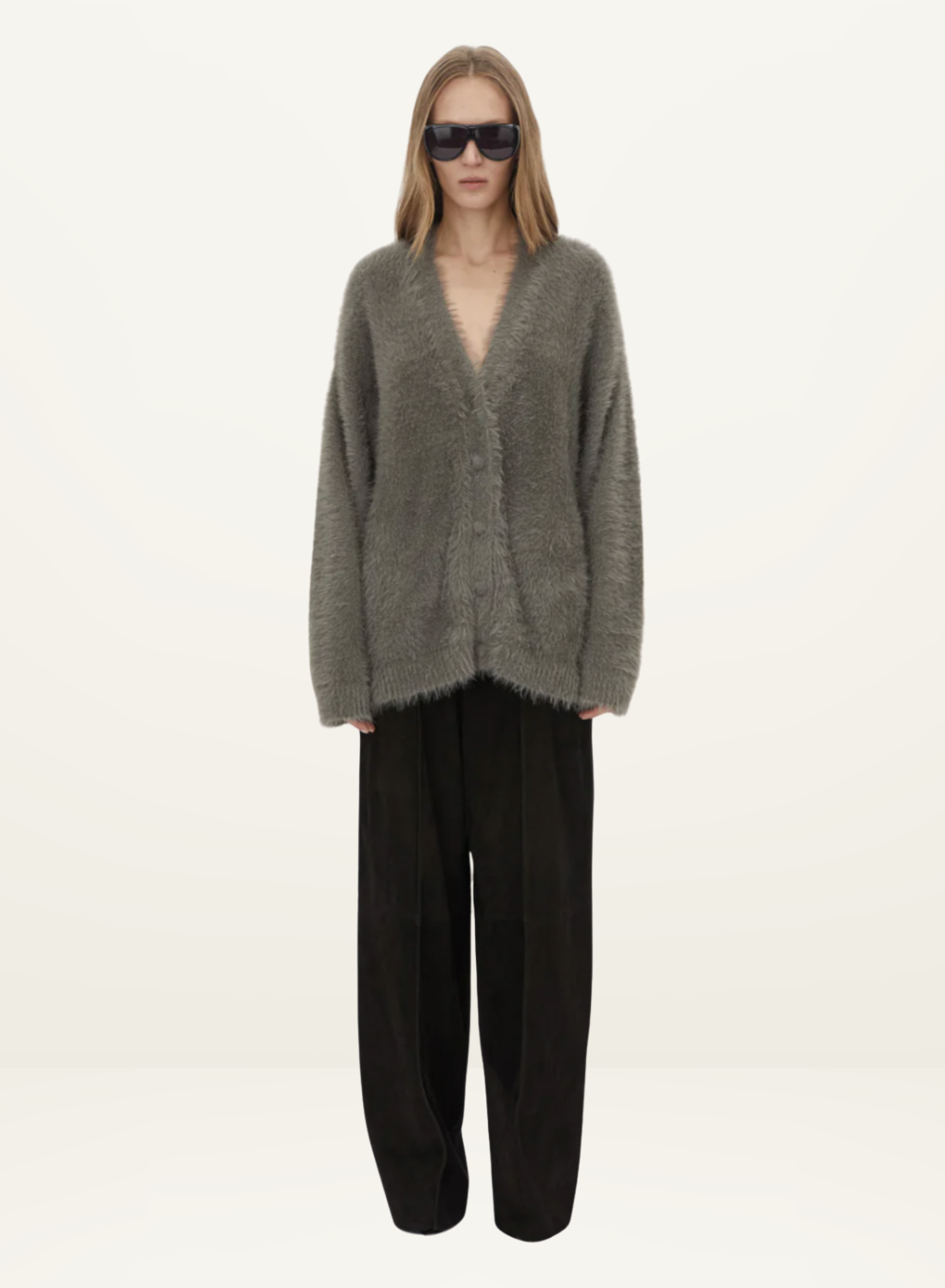 Camilla and Marc Martine Knit Cardigan in Smokey Grey