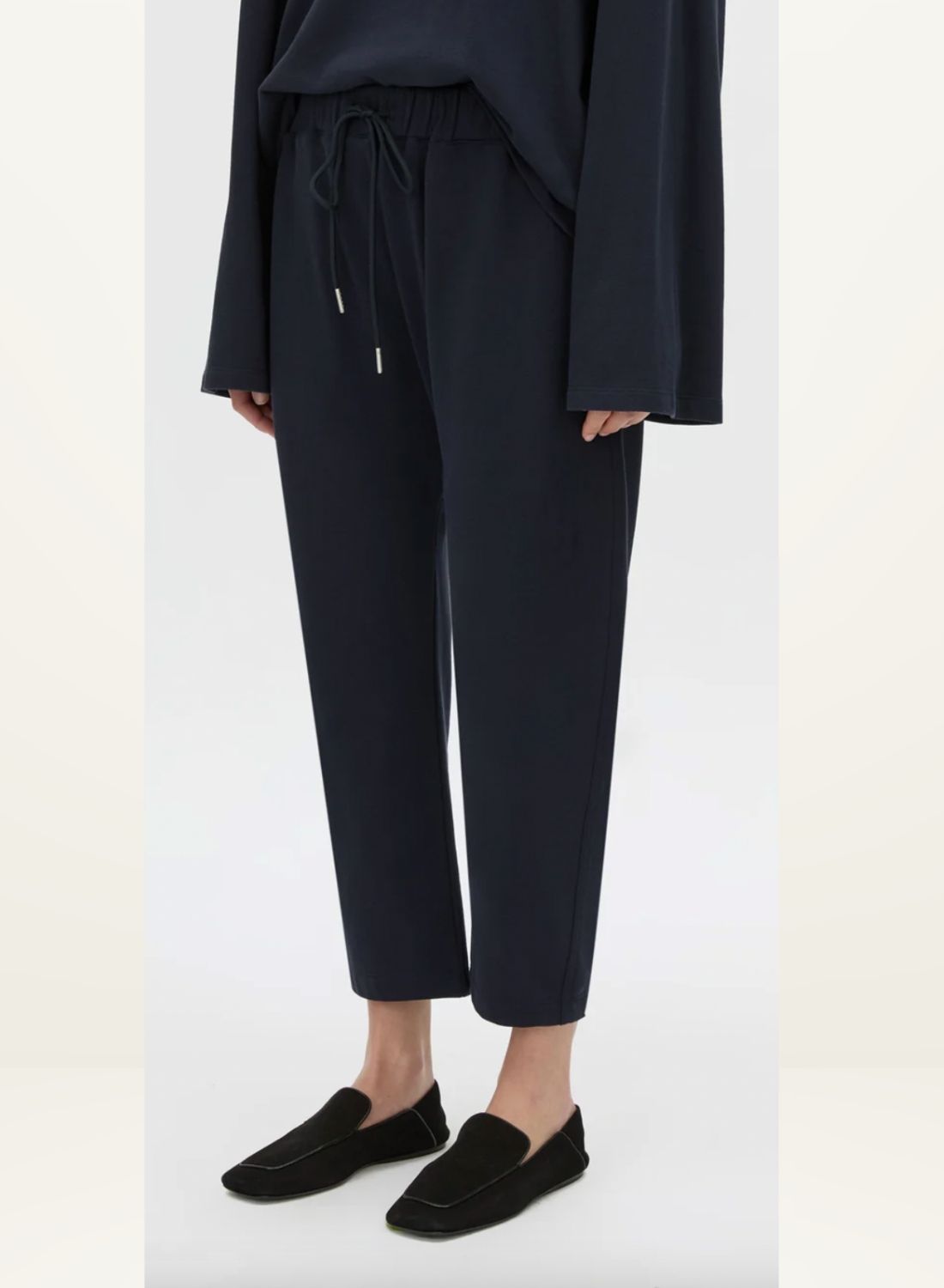 Camilla and Marc Moreno Pique Track Pant in Navy