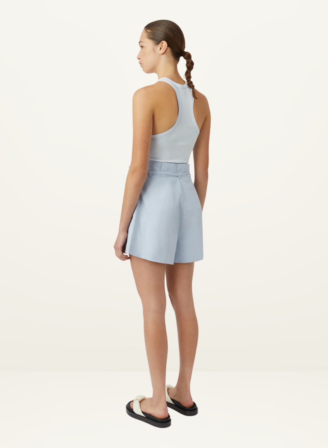 Camilla and Marc Nora Rib Tank in BLUE HAZE