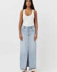 Phoebe Denim Maxi Skirt WASHED BLUE Camilla and Marc-Camilla and Marc-Frolic Girls