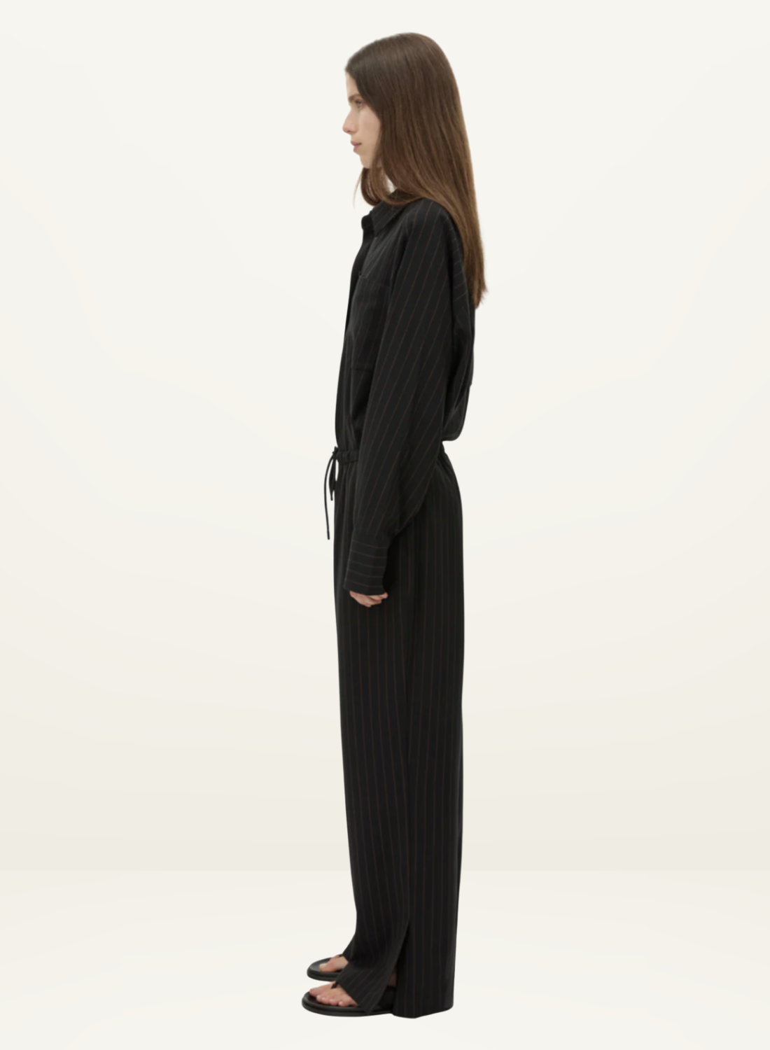 Camilla and Marc Sedona Stripe Pant in Black Stripe