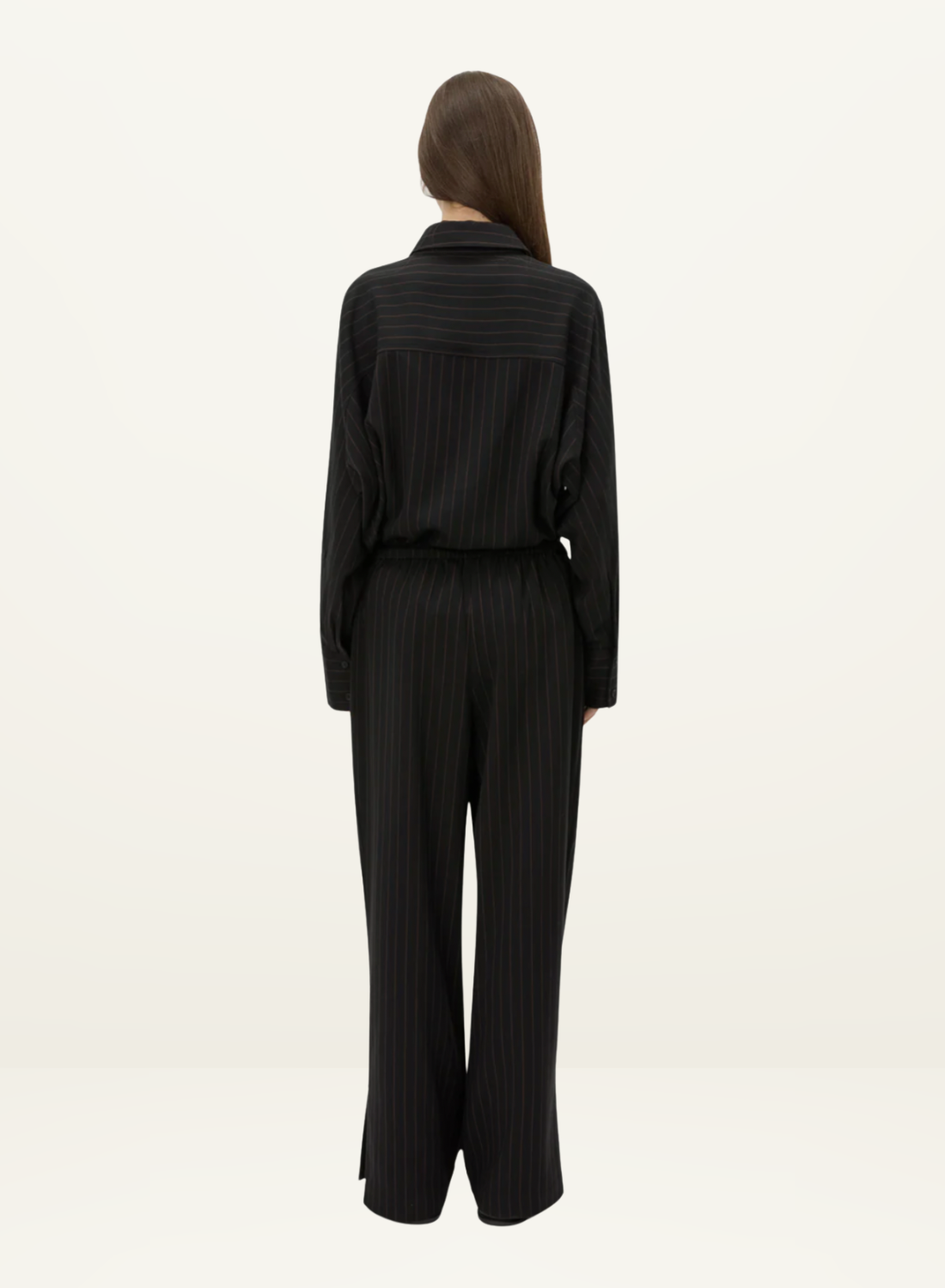 Camilla and Marc Sedona Stripe Pant in Black Stripe