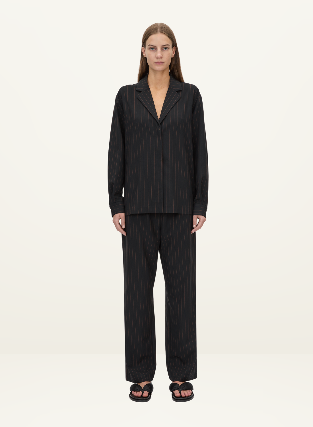 Camilla and Marc Sedona Stripe Pant in Black Stripe