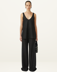 Camilla and Marc Taylor Tank in BLACK