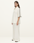 Camilla and Marc Trevi Shirt in Cream // LAST SIZE 14