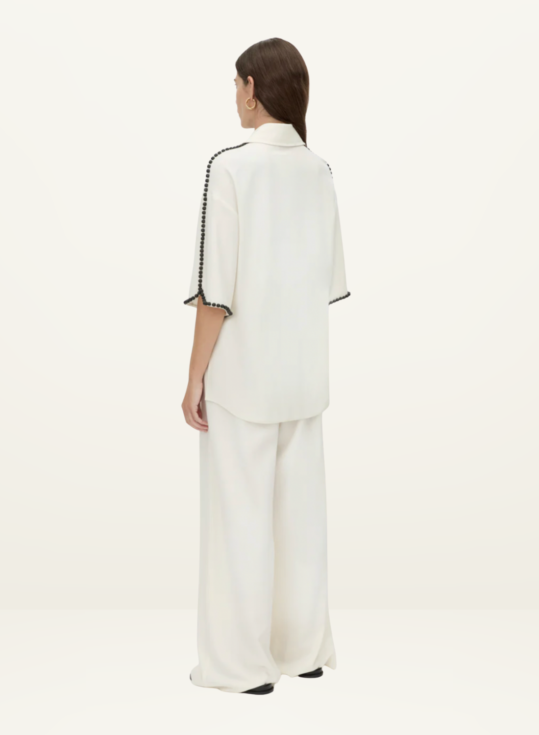 Camilla and Marc Trevi Shirt in Cream // LAST SIZE 14