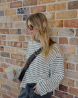 Ceres Life Beau Long Sleeve Tee in Milk