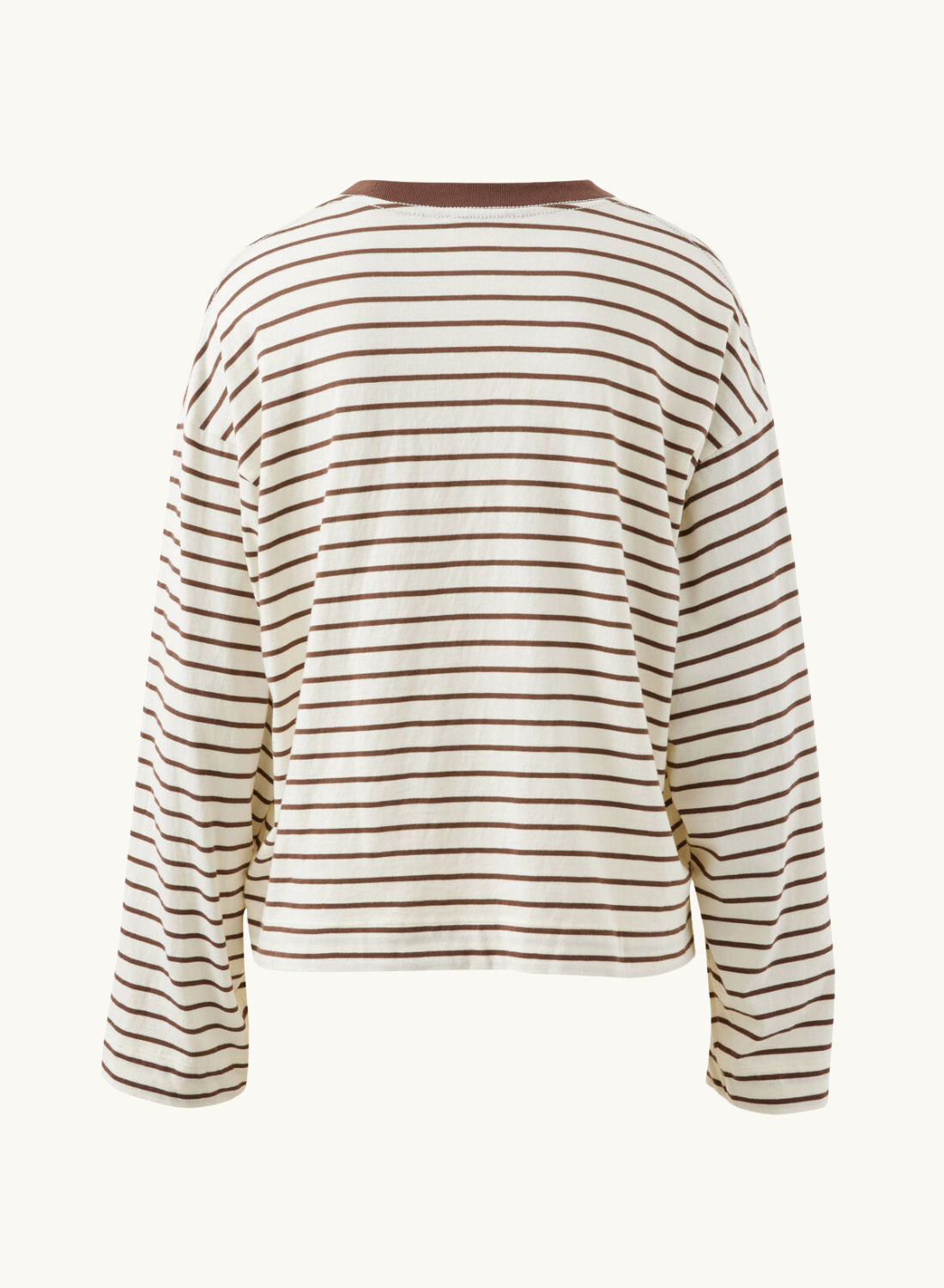 Ceres Life Beau Long Sleeve Tee in Milk