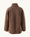 Ceres Teddy Coat in Chocolate