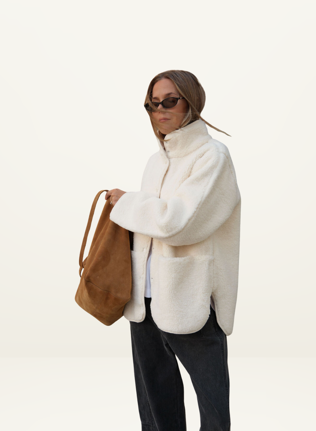 Ceres Teddy Coat in Marshmallow