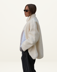 Ceres Teddy Coat in Marshmallow