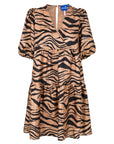 Leia Dress ZEBRA ALMOND Cras-Cras-Frolic Girls